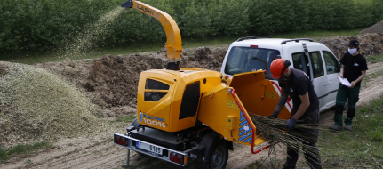 Výkonný štěpkovač na BATERIE LS 160 AB